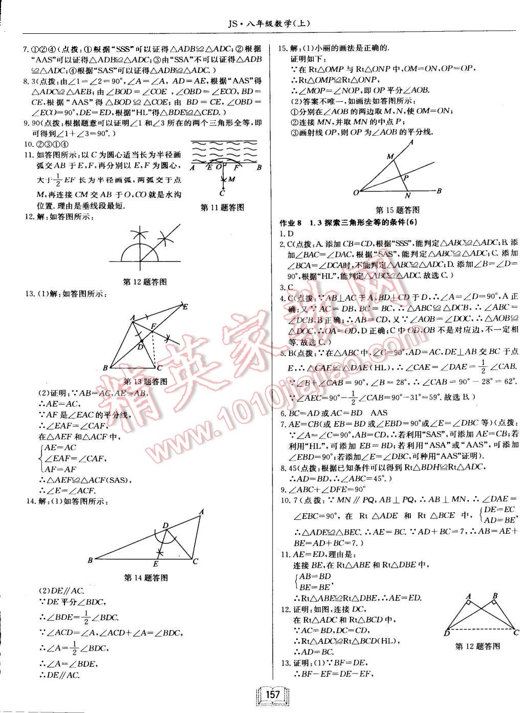 2015年啟東中學作業(yè)本八年級數(shù)學上冊江蘇版 第5頁