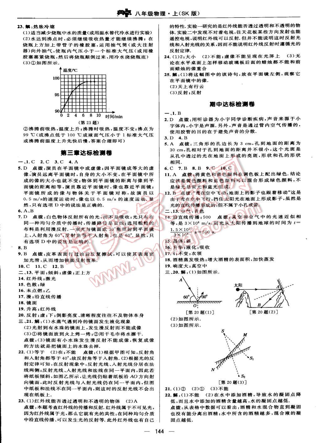 2015年綜合應(yīng)用創(chuàng)新題典中點(diǎn)八年級(jí)物理上冊蘇科版 第2頁