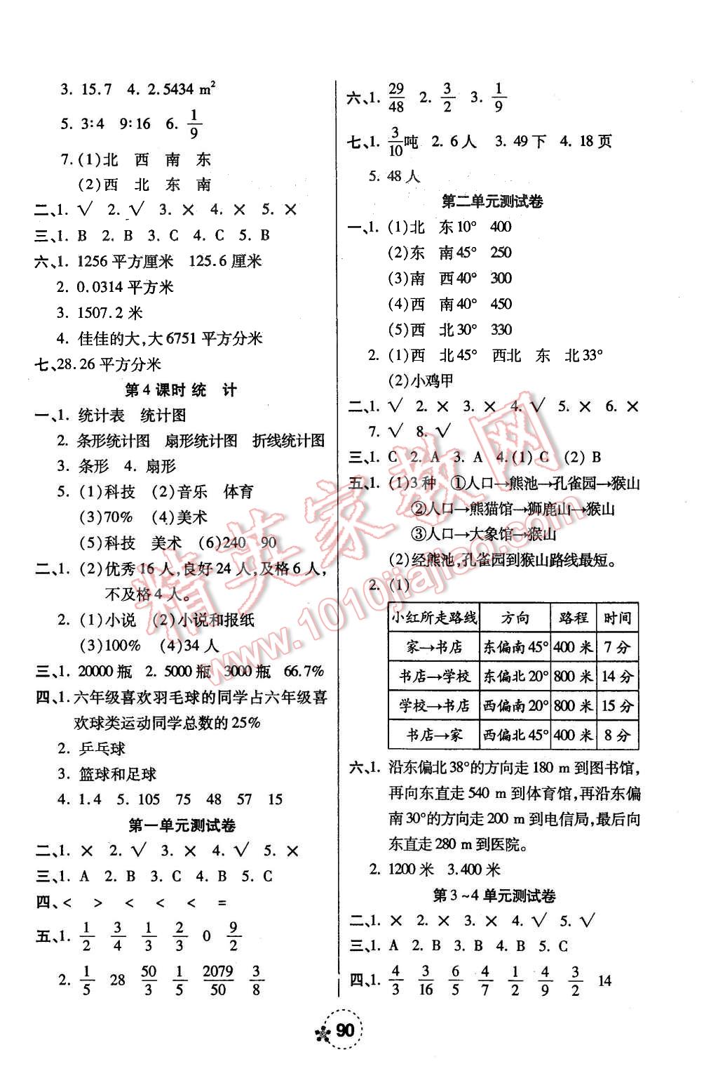 2015年奪冠新課堂六年級數(shù)學上冊人教版 第6頁