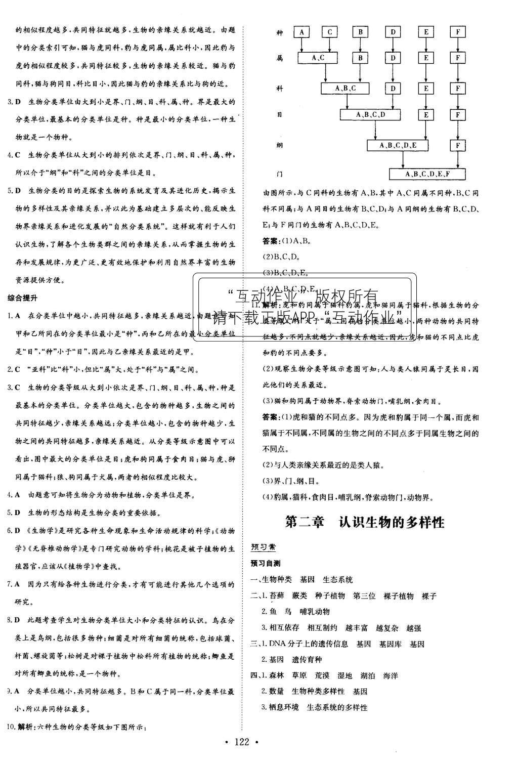 2015年初中同步學(xué)習(xí)導(dǎo)與練導(dǎo)學(xué)探究案八年級(jí)生物上冊(cè)人教版 參考答案第46頁(yè)