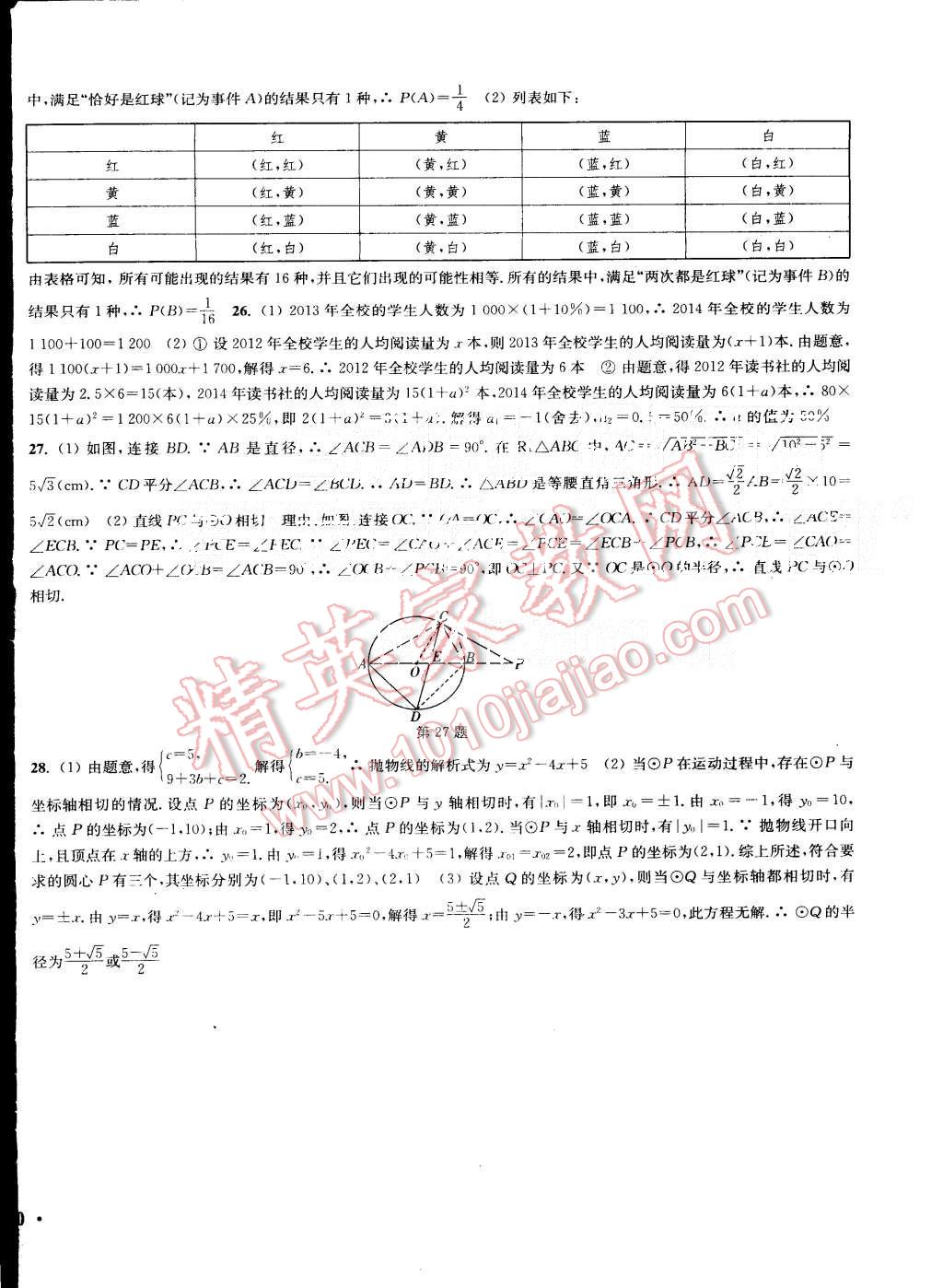 2015年通城學(xué)典活頁(yè)檢測(cè)九年級(jí)數(shù)學(xué)上冊(cè)人教版 第24頁(yè)