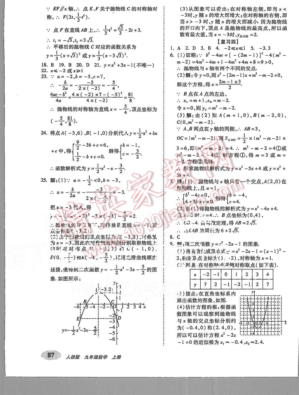 2015年聚能闯关期末复习冲刺卷九年级数学上册人教版 第3页