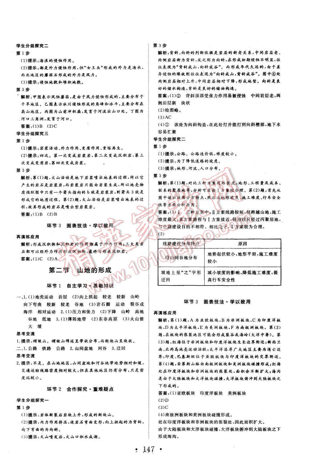 2015年課堂新坐標高中同步導學案地理必修1人教版 第11頁