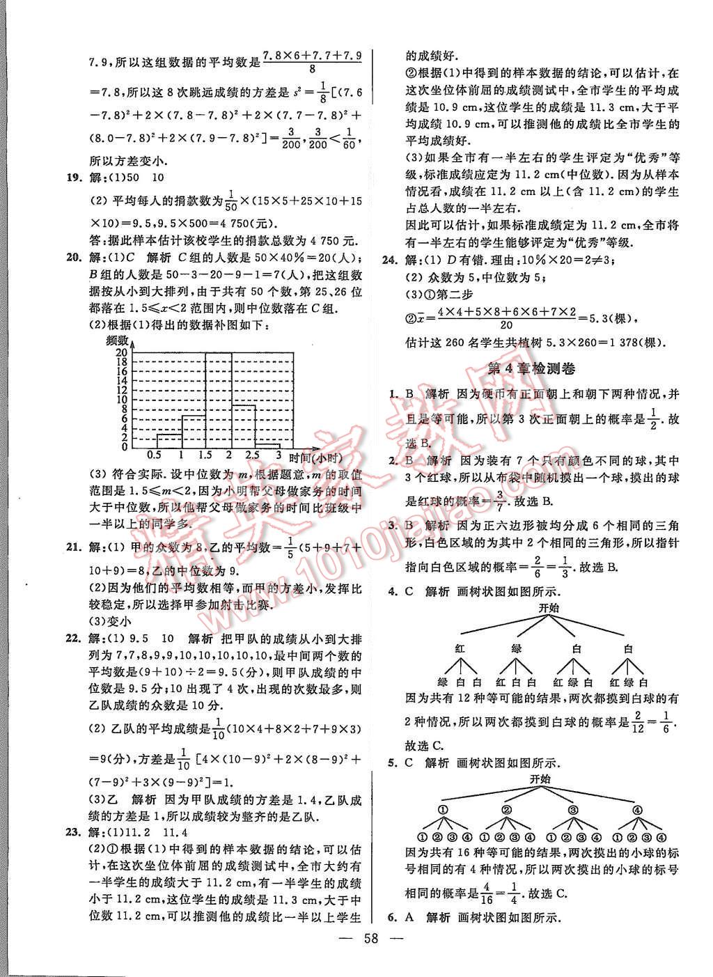 2015年初中數(shù)學(xué)小題狂做八年級上冊蘇科教提優(yōu)版 第58頁