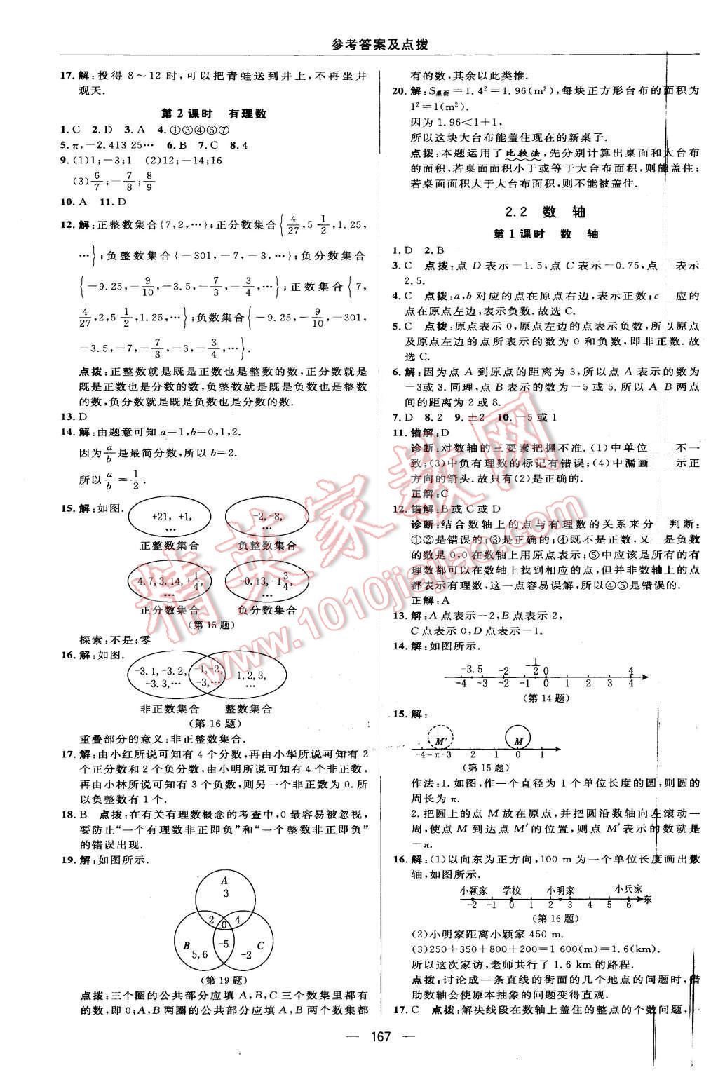 2015年綜合應(yīng)用創(chuàng)新題典中點(diǎn)七年級數(shù)學(xué)上冊華師大版 第7頁