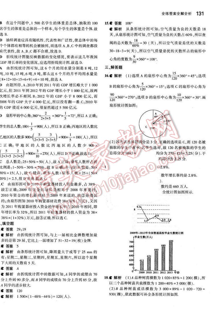 2015年5年中考3年模擬初中數(shù)學(xué)七年級(jí)上冊(cè)滬科版 第34頁(yè)