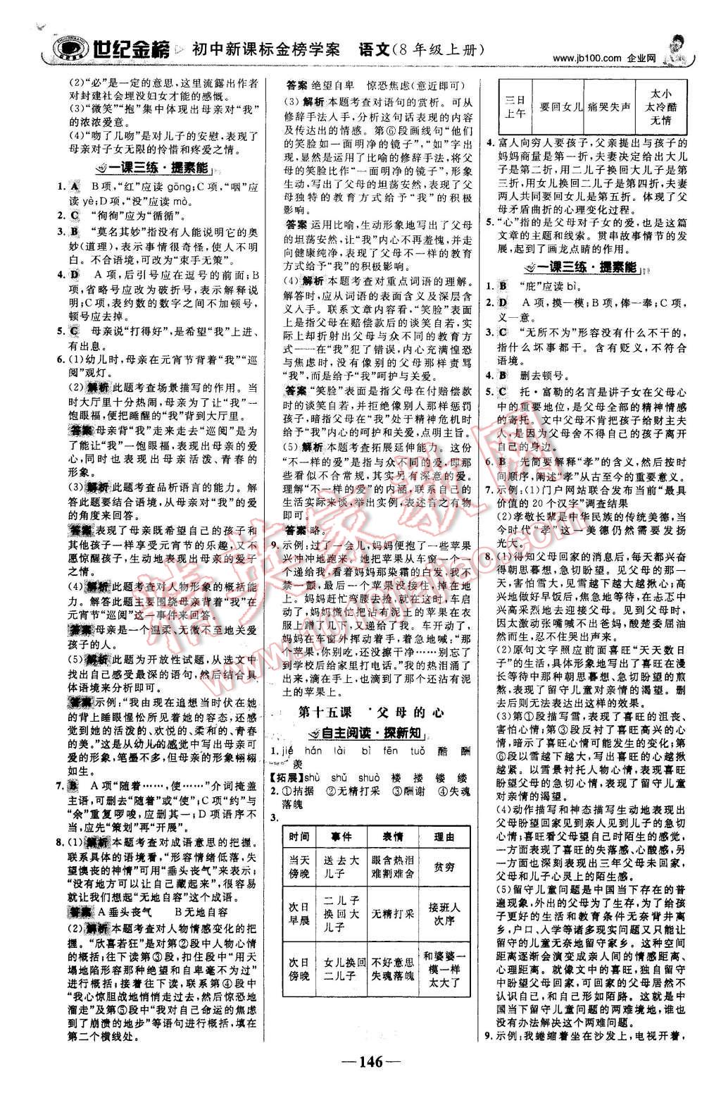 2015年世紀(jì)金榜金榜學(xué)案八年級(jí)語(yǔ)文上冊(cè)蘇教版 第7頁(yè)