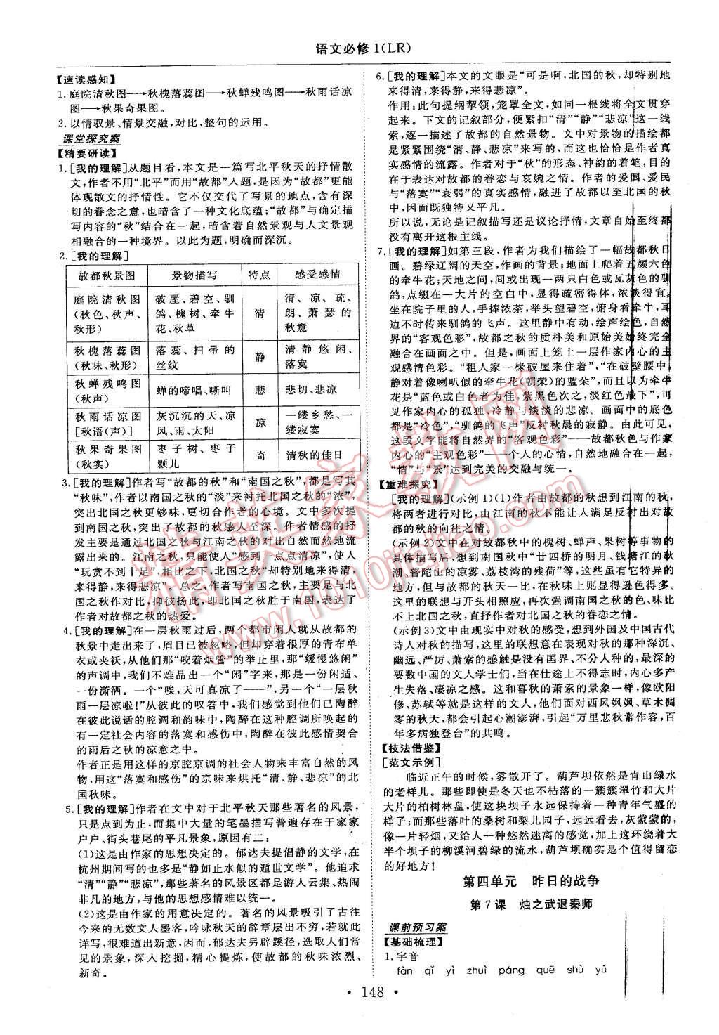 2015年高中同步创新课堂优化方案语文必修1鲁人版 第12页