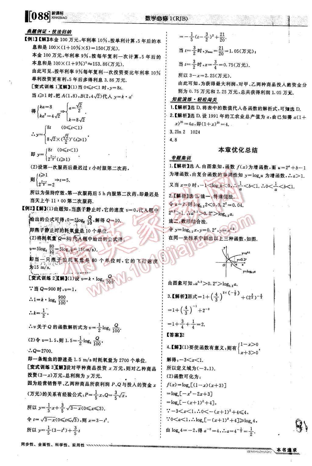 2015年高中同步学习讲义优化方案数学必修1人教B版 第18页