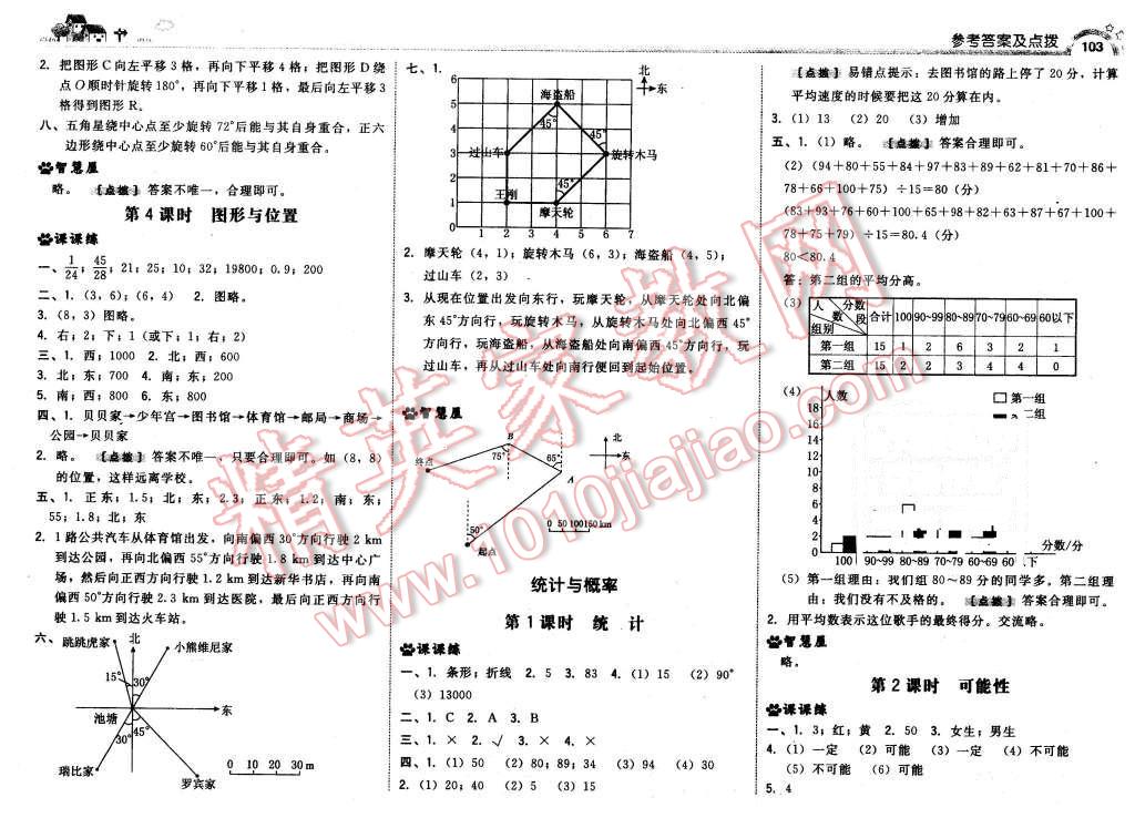 2016年綜合應用創(chuàng)新題典中點六年級數(shù)學下冊北師大版 第21頁