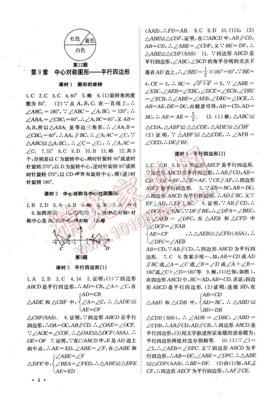 2016年高效精練八年級數(shù)學(xué)下冊江蘇版 第4頁