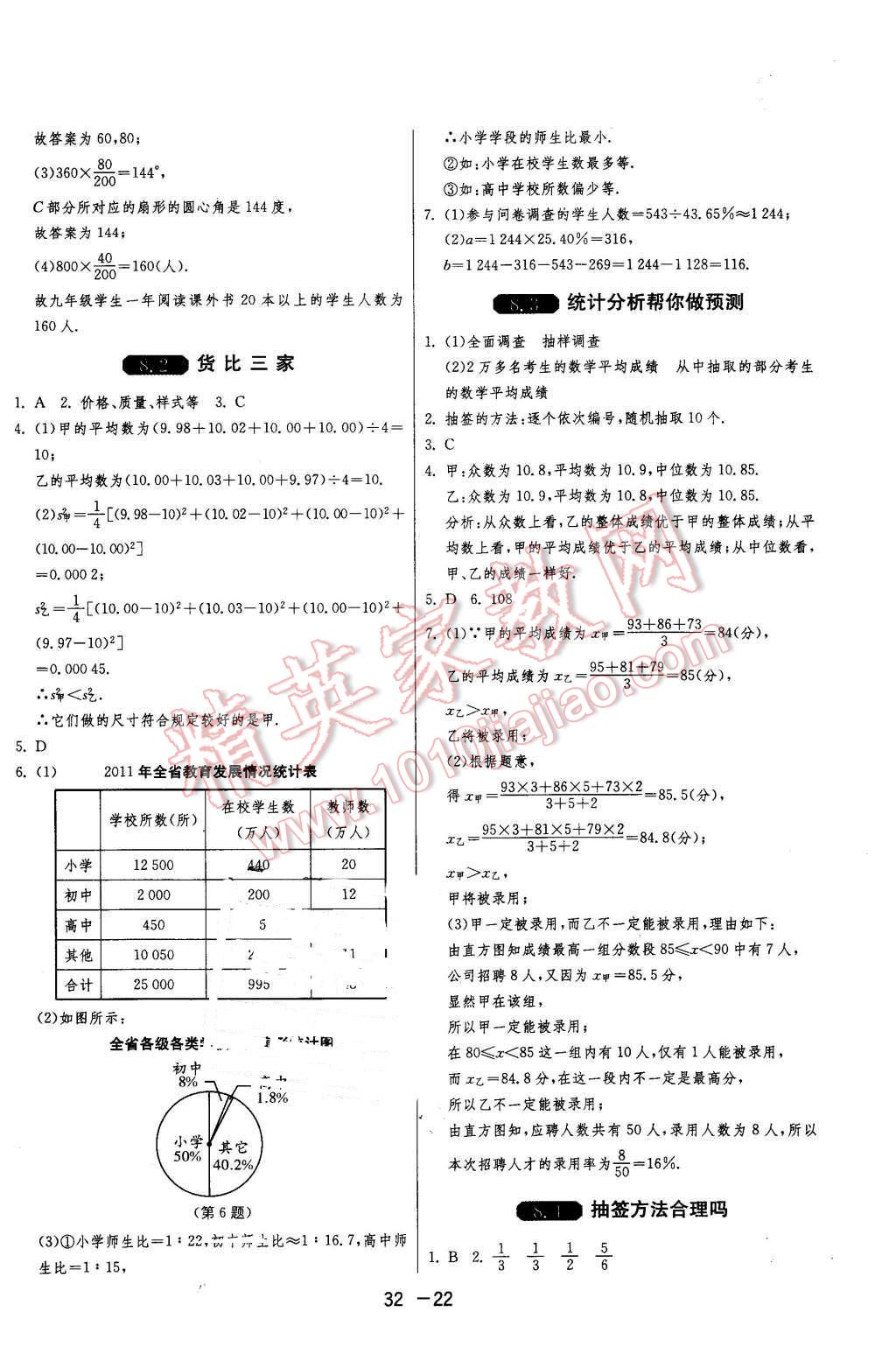 2016年1課3練單元達標測試九年級數(shù)學下冊蘇科版 第22頁