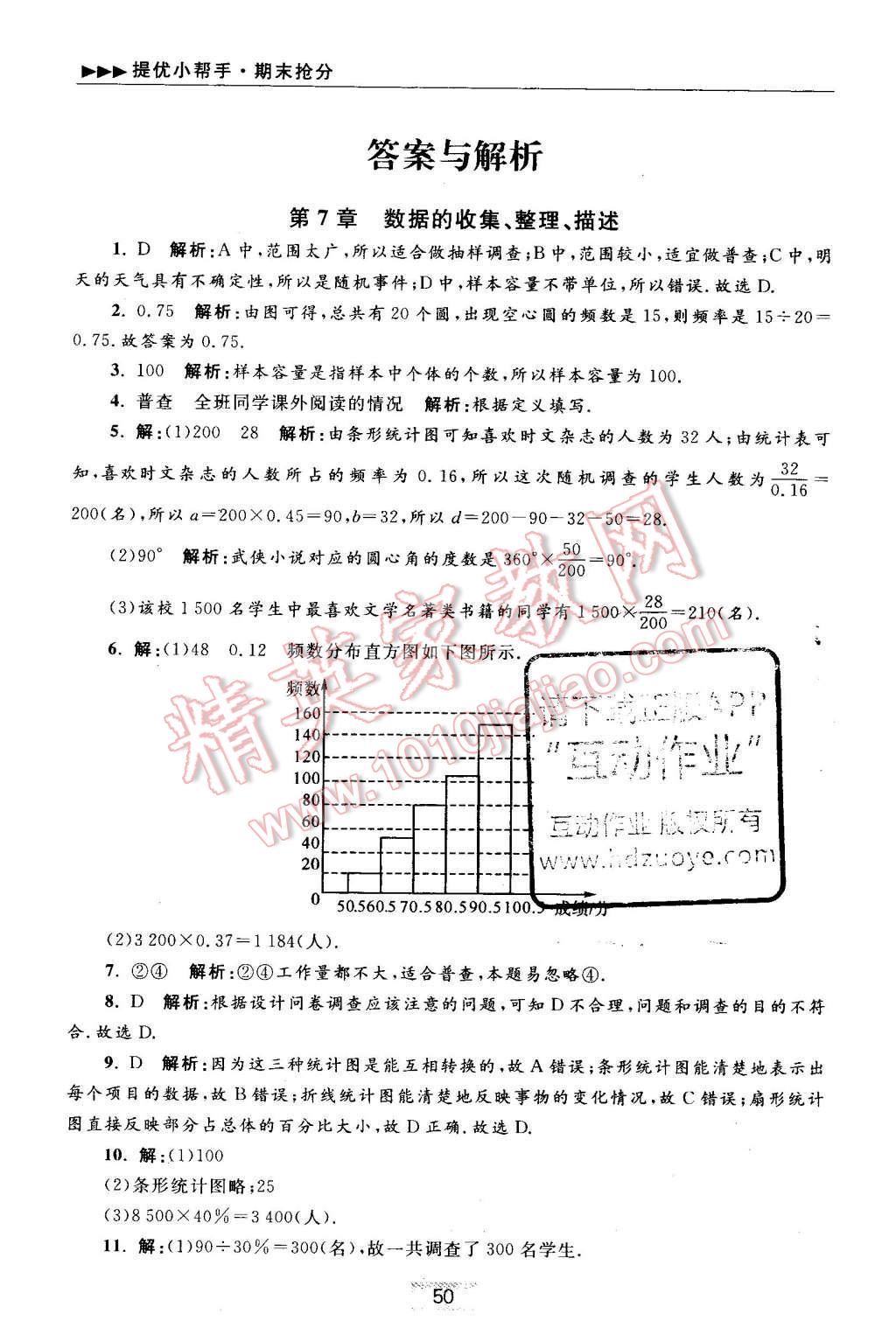 2016年初中數(shù)學(xué)小題狂做八年級下冊蘇科版提優(yōu)版 期末搶分專用第59頁