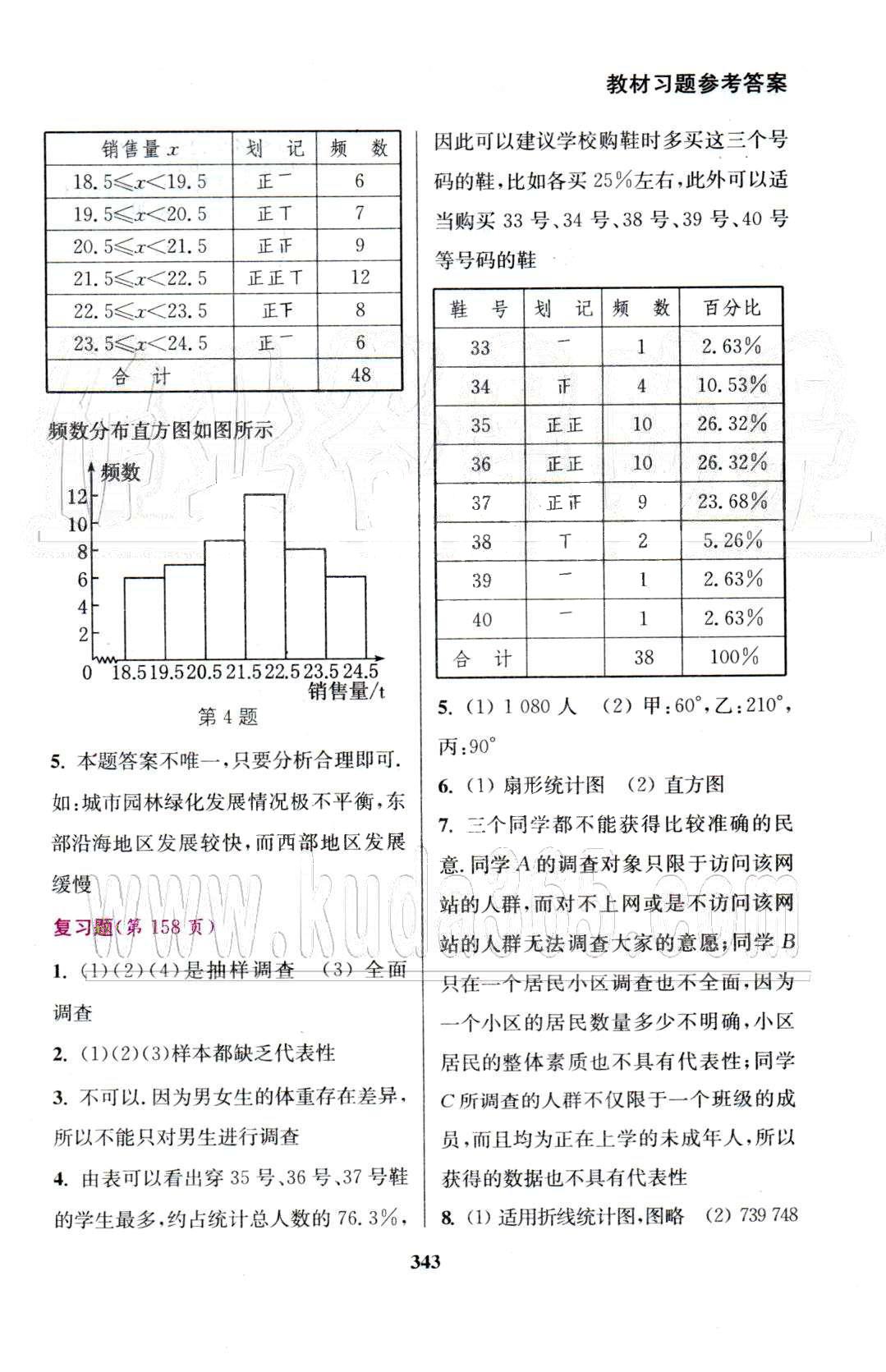 通城學(xué)典七年級下數(shù)學(xué)延邊大學(xué)出版社 復(fù)習(xí)題 [1]