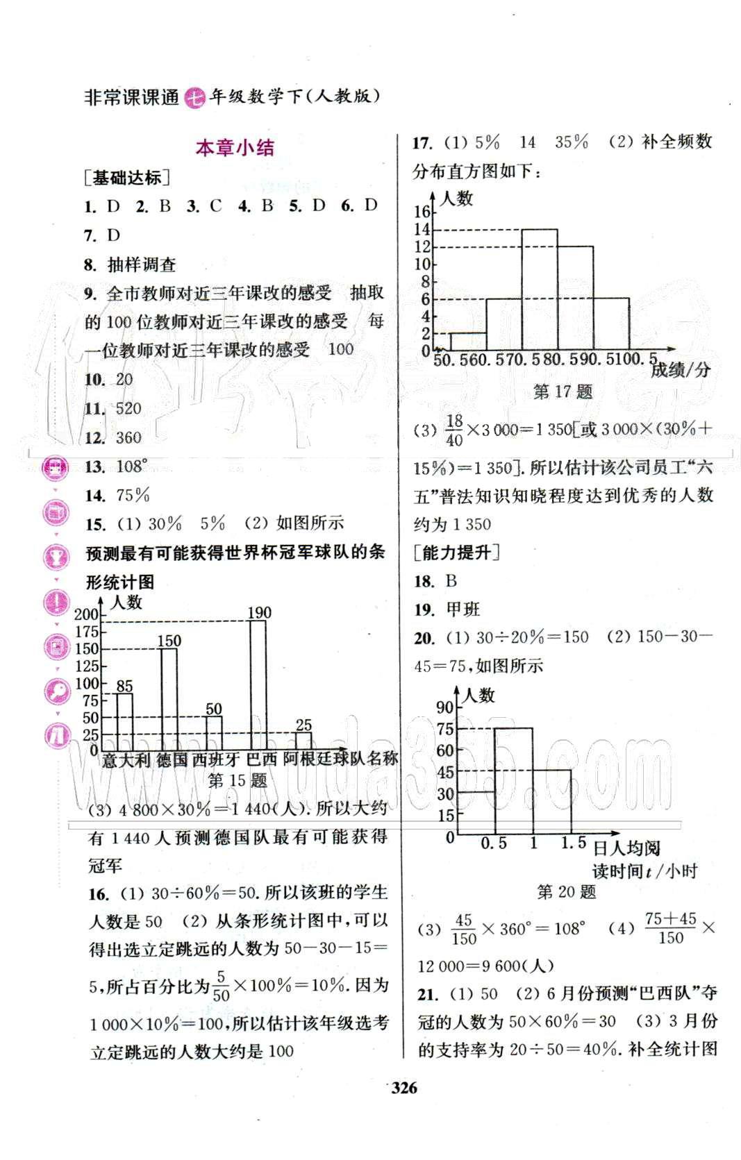 通城學(xué)典七年級(jí)下數(shù)學(xué)延邊大學(xué)出版社 9-10章 [7]