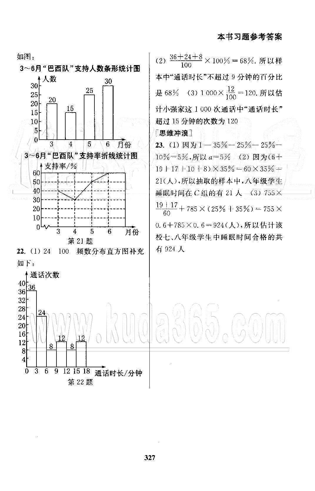 通城學(xué)典七年級(jí)下數(shù)學(xué)延邊大學(xué)出版社 9-10章 [8]