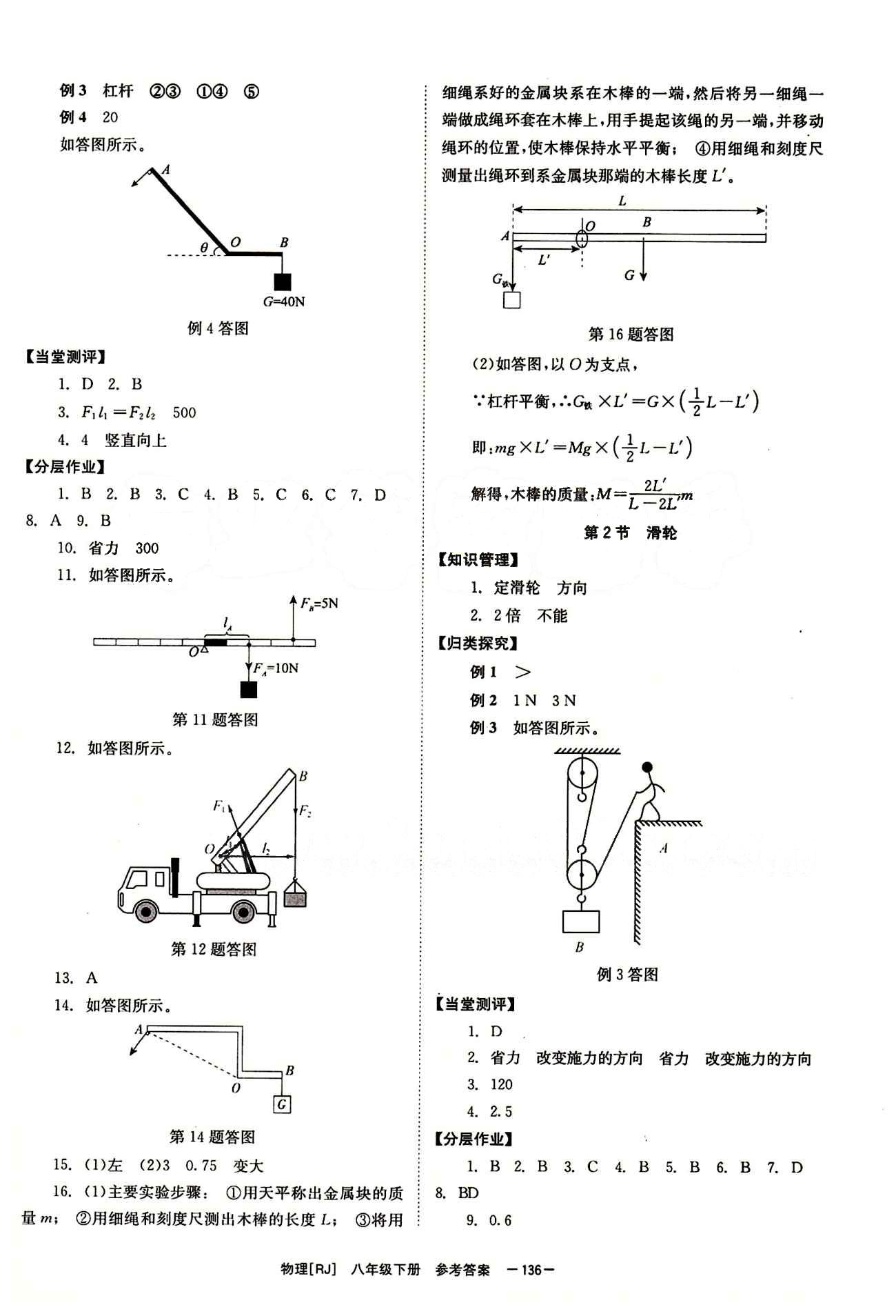 2015 全效學(xué)習(xí) 提升版 導(dǎo)學(xué)練創(chuàng)評八年級下物理安徽教育出版社 第十二章　簡單機械 [2]