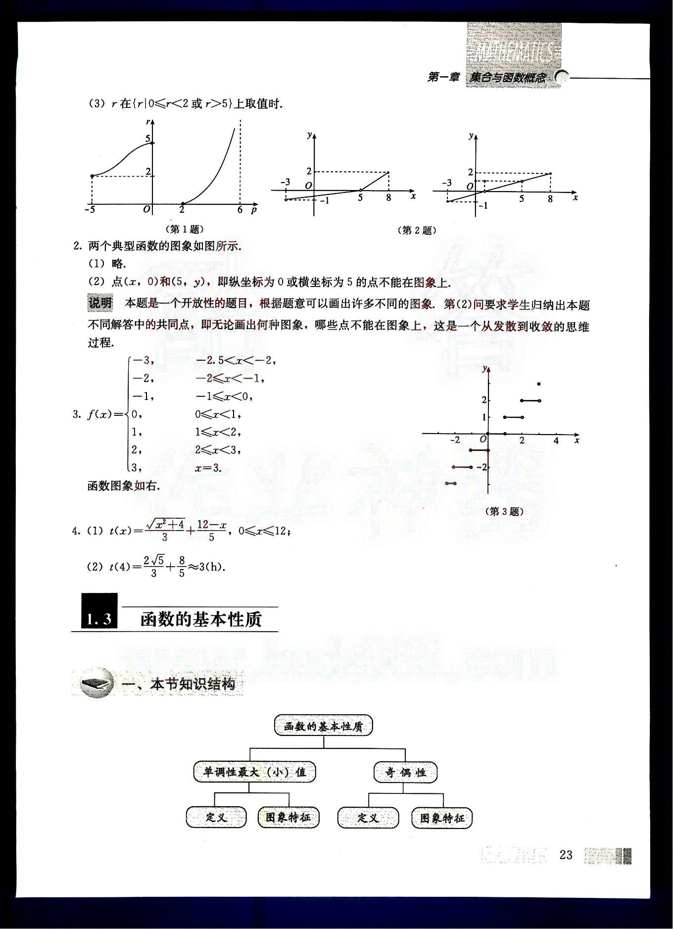 課本高中數(shù)學(xué)-必修1-人教版人民教育出版社 第2部分 [4]