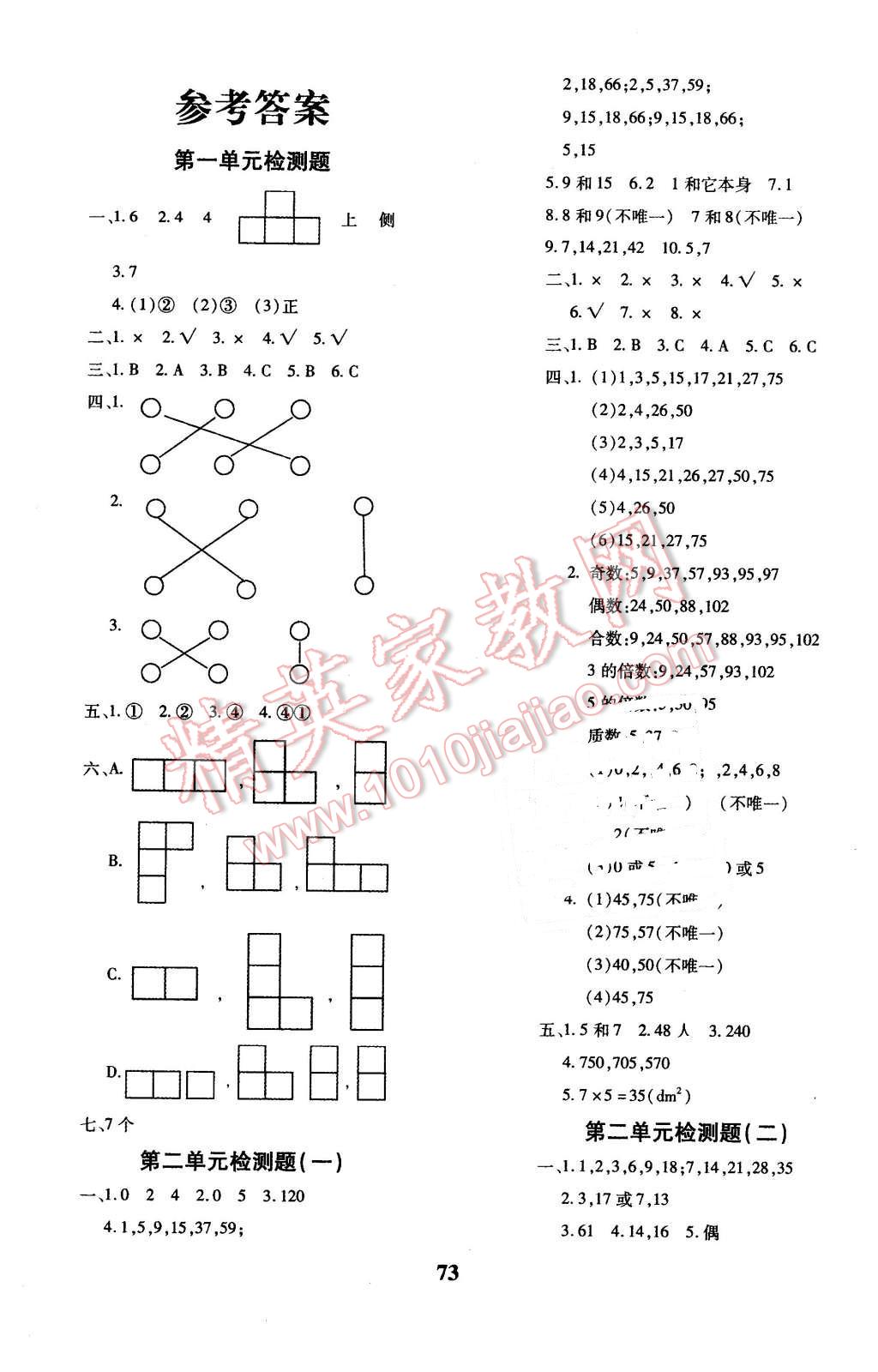 2016年黃岡360度定制密卷五年級數(shù)學(xué)下冊人教版 第1頁