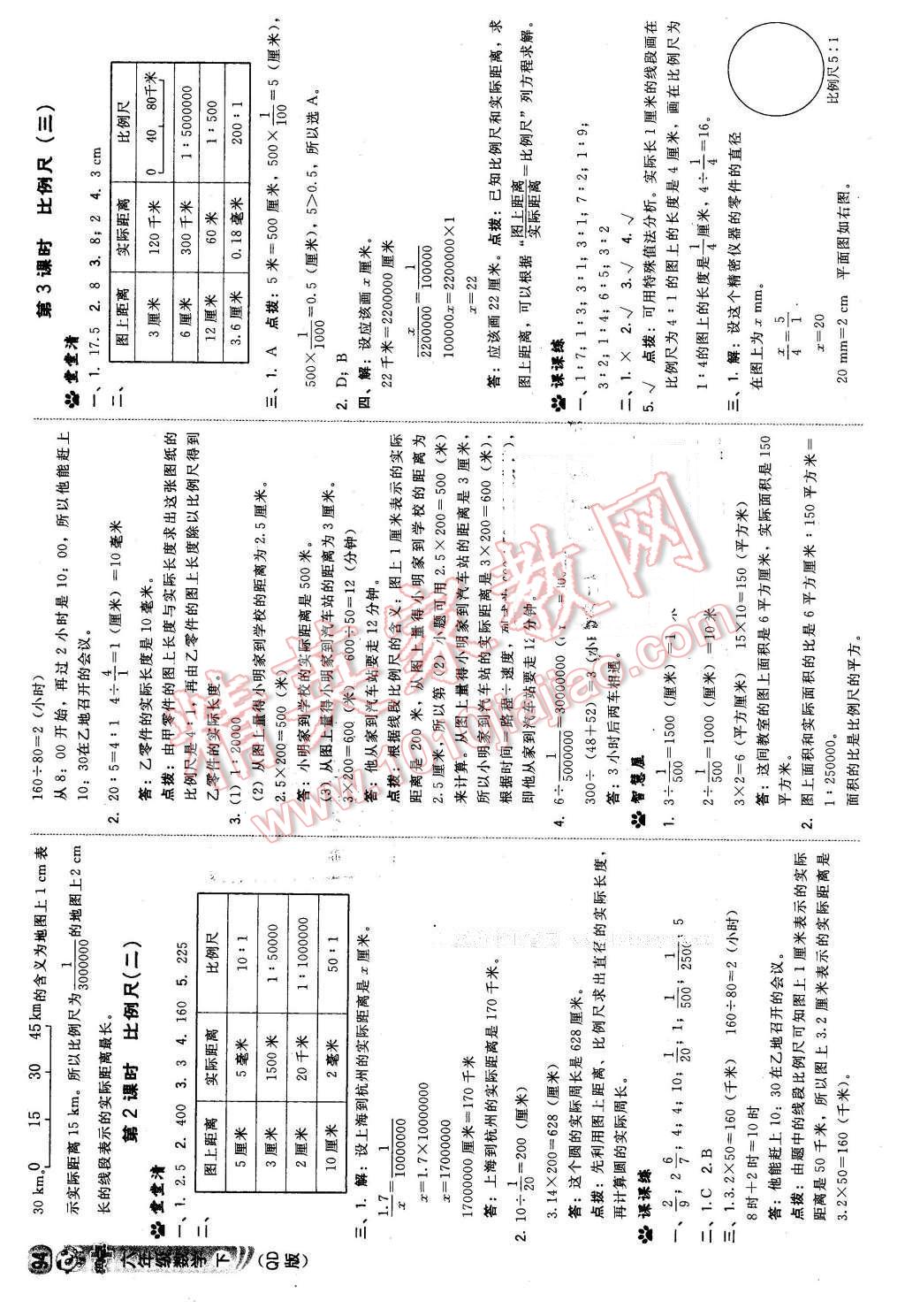 2016年綜合應(yīng)用創(chuàng)新題典中點(diǎn)六年級(jí)數(shù)學(xué)下冊(cè)青島版 第12頁(yè)