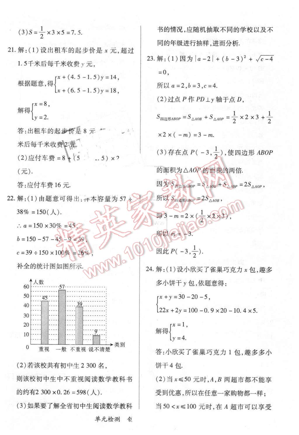 2016年新评价单元检测创新评价七年级数学下册北师大版 第15页