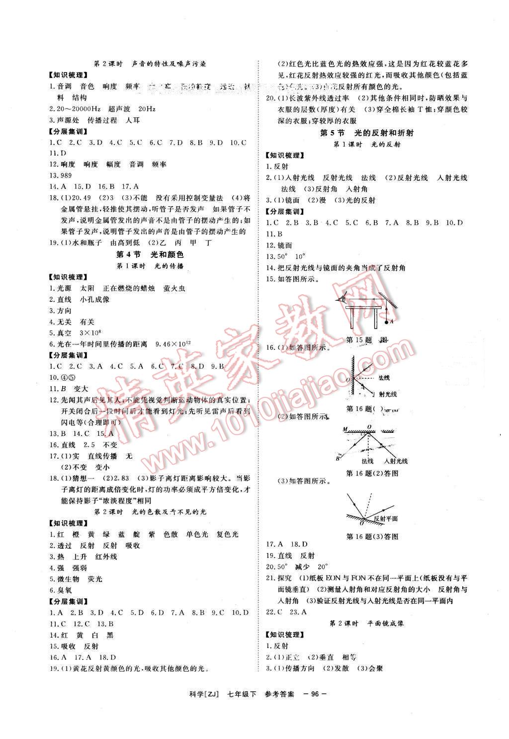 2016年全效學(xué)習(xí)七年級科學(xué)下冊浙教版創(chuàng)新版 第5頁