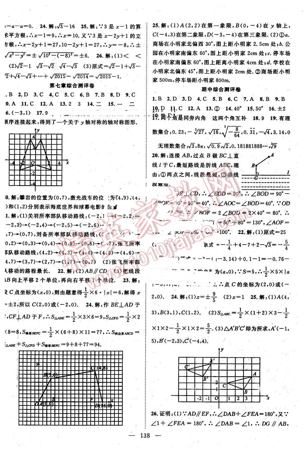 2016年名師學(xué)案七年級數(shù)學(xué)下冊人教版 第14頁