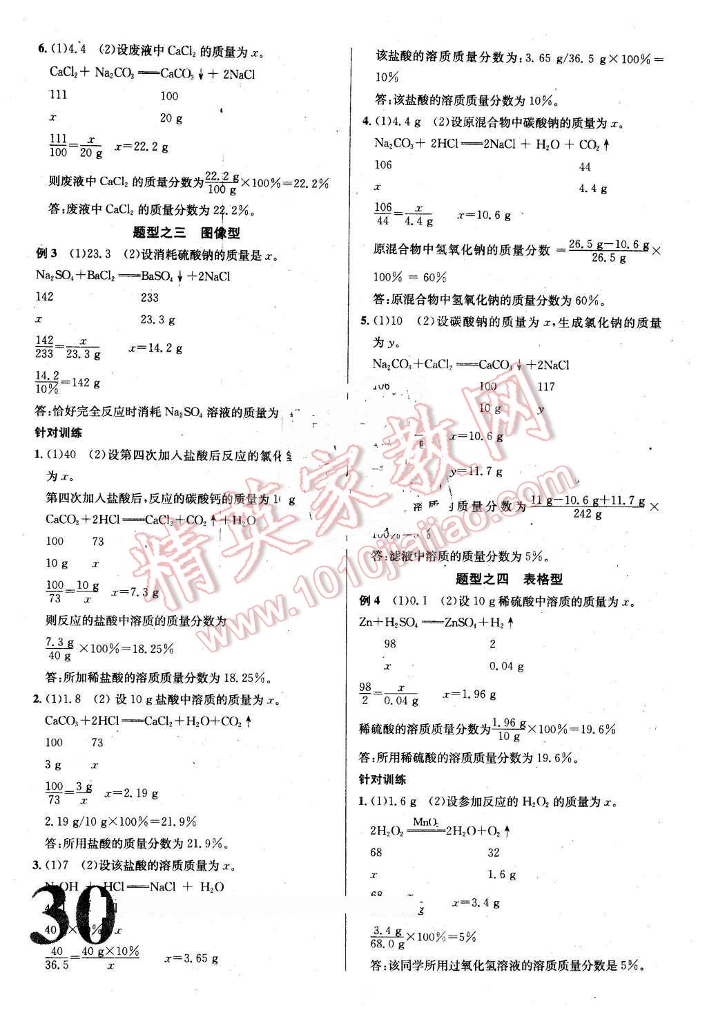 2016年河北火線100天中考滾動復習法化學 第18頁