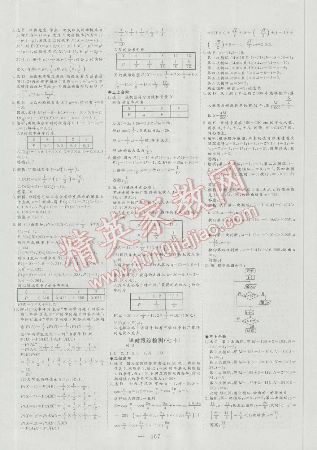 2017年高考總復(fù)習(xí)三維設(shè)計數(shù)學(xué)理科 第75頁