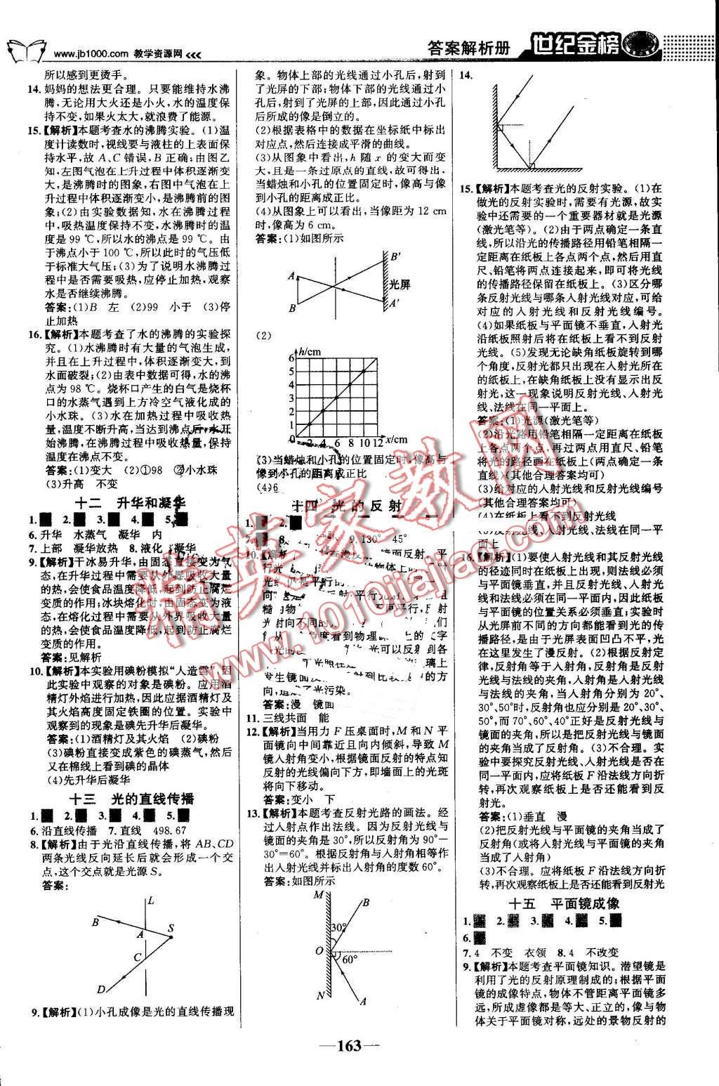 2016年世紀(jì)金榜金榜學(xué)案八年級(jí)物理上冊(cè)人教版 第16頁(yè)