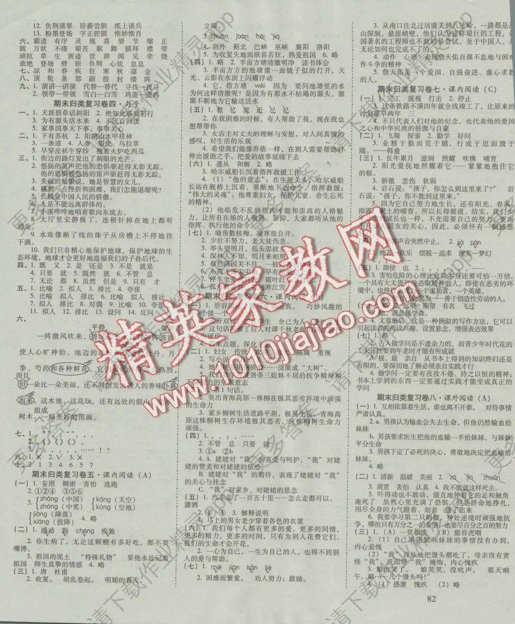 2016年云南师大附小一线名师核心试卷六年级