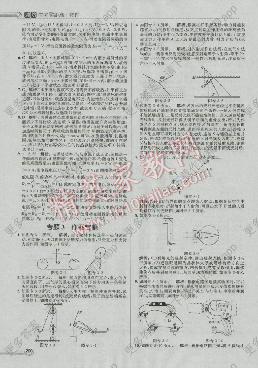 2017年中考零距离物理潍坊中考专用