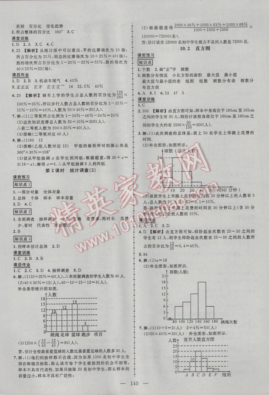 2017年黃岡創(chuàng)優(yōu)作業(yè)導(dǎo)學(xué)練七年級(jí)數(shù)學(xué)下冊(cè)人教版 參考答案第18頁