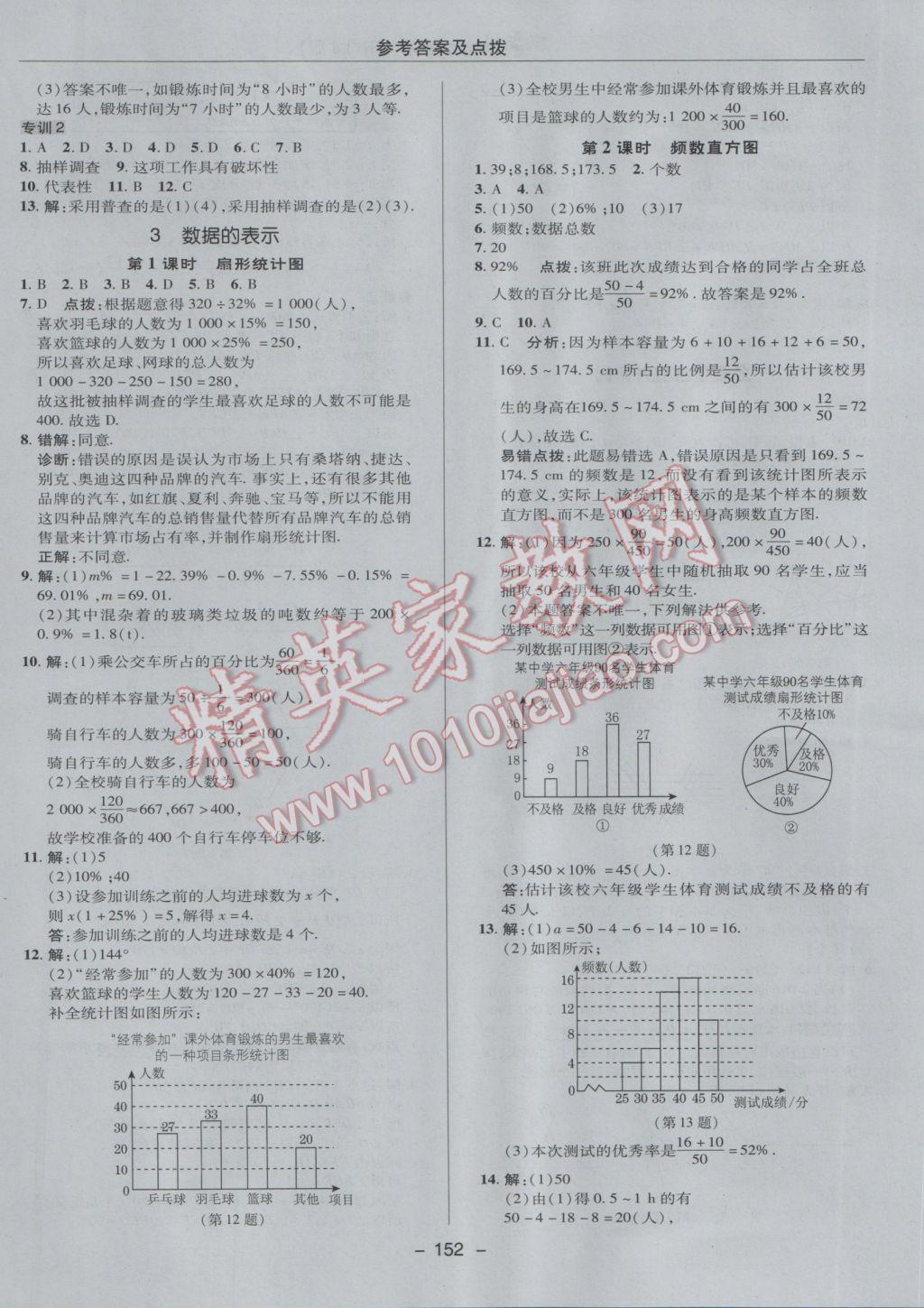 2017年綜合應(yīng)用創(chuàng)新題典中點(diǎn)六年級(jí)數(shù)學(xué)下冊魯教版五四制 參考答案第28頁