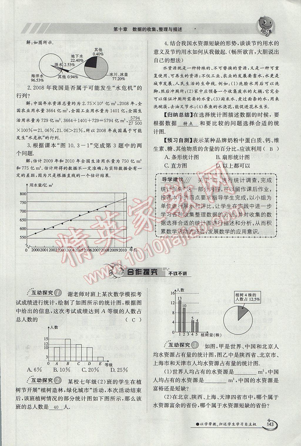 2017年金太陽導(dǎo)學(xué)案七年級數(shù)學(xué)下冊 第十章 數(shù)據(jù)的收集、整理與描述第155頁