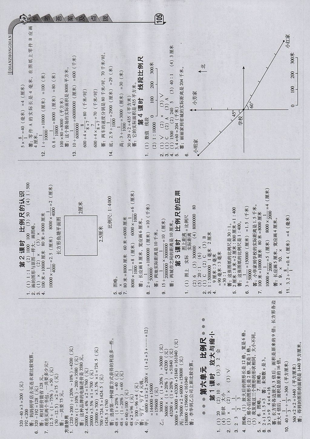 2017年綜合應(yīng)用創(chuàng)新題典中點(diǎn)六年級(jí)數(shù)學(xué)上冊(cè)冀教版 參考答案第11頁(yè)