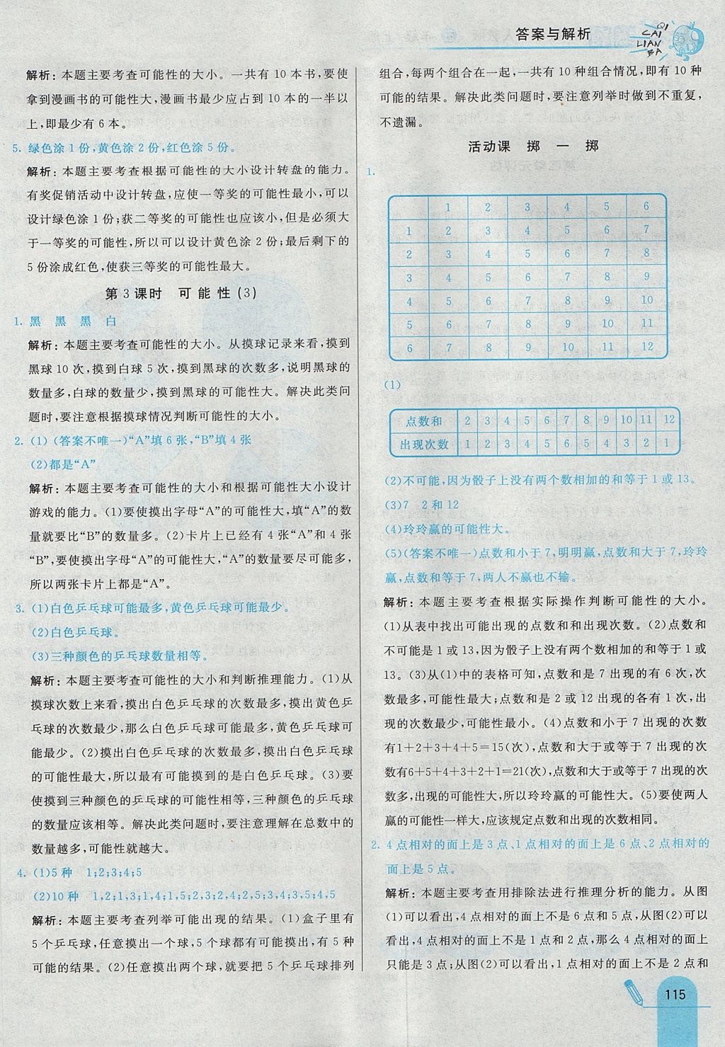 2017年七彩練霸五年級數(shù)學(xué)上冊人教版 參考答案第27頁