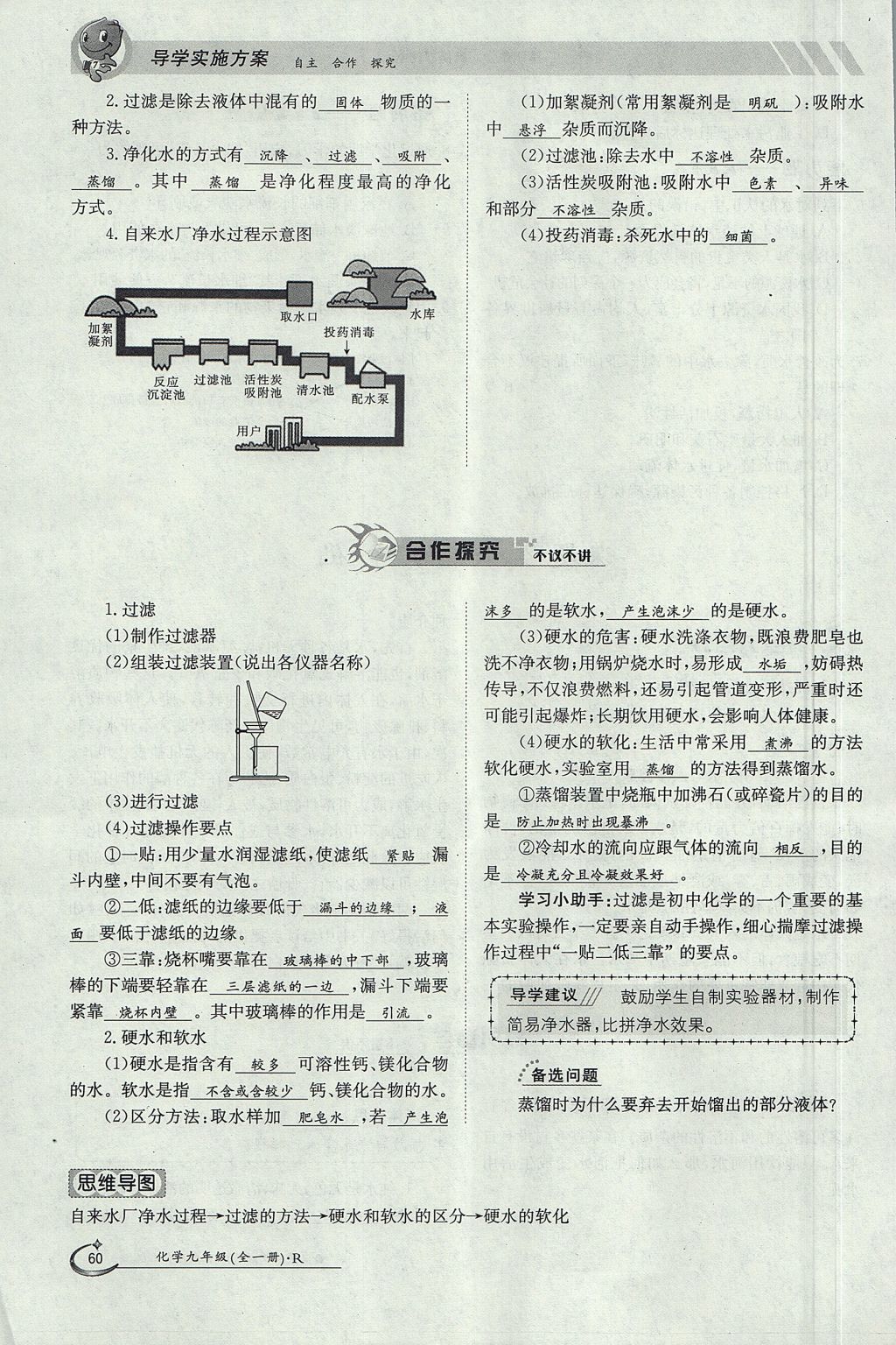 2017年金太陽導(dǎo)學(xué)案九年級(jí)化學(xué)全一冊(cè) 第四單元 自然界的水第213頁