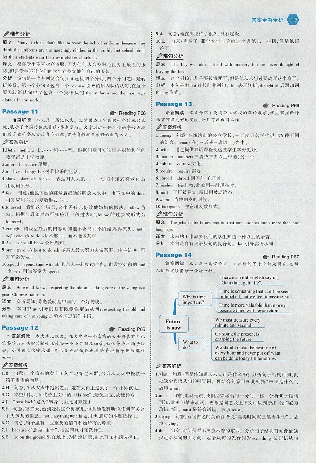 2018年53English九年級加中考英語完形填空150加50篇 參考答案第39頁