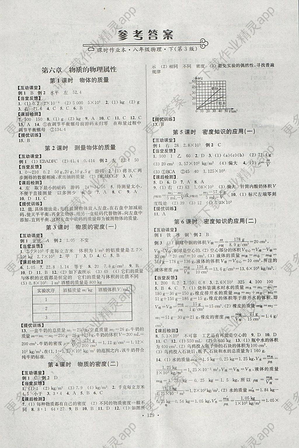 2018年南通小题课时作业本八年级物理下册苏科版