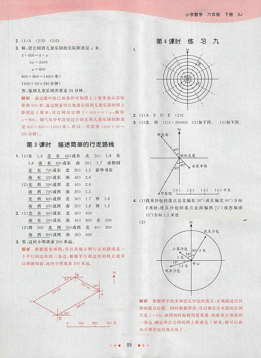 2018年53天天練小學(xué)數(shù)學(xué)六年級(jí)下冊(cè)蘇教版 第11頁(yè)