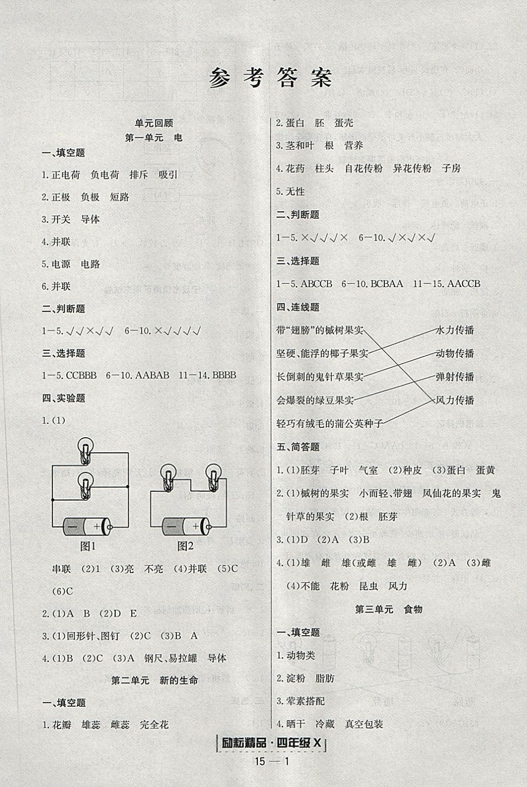 2018年勵(lì)耘書業(yè)浙江期末四年級(jí)科學(xué)下冊(cè)教科版 第1頁