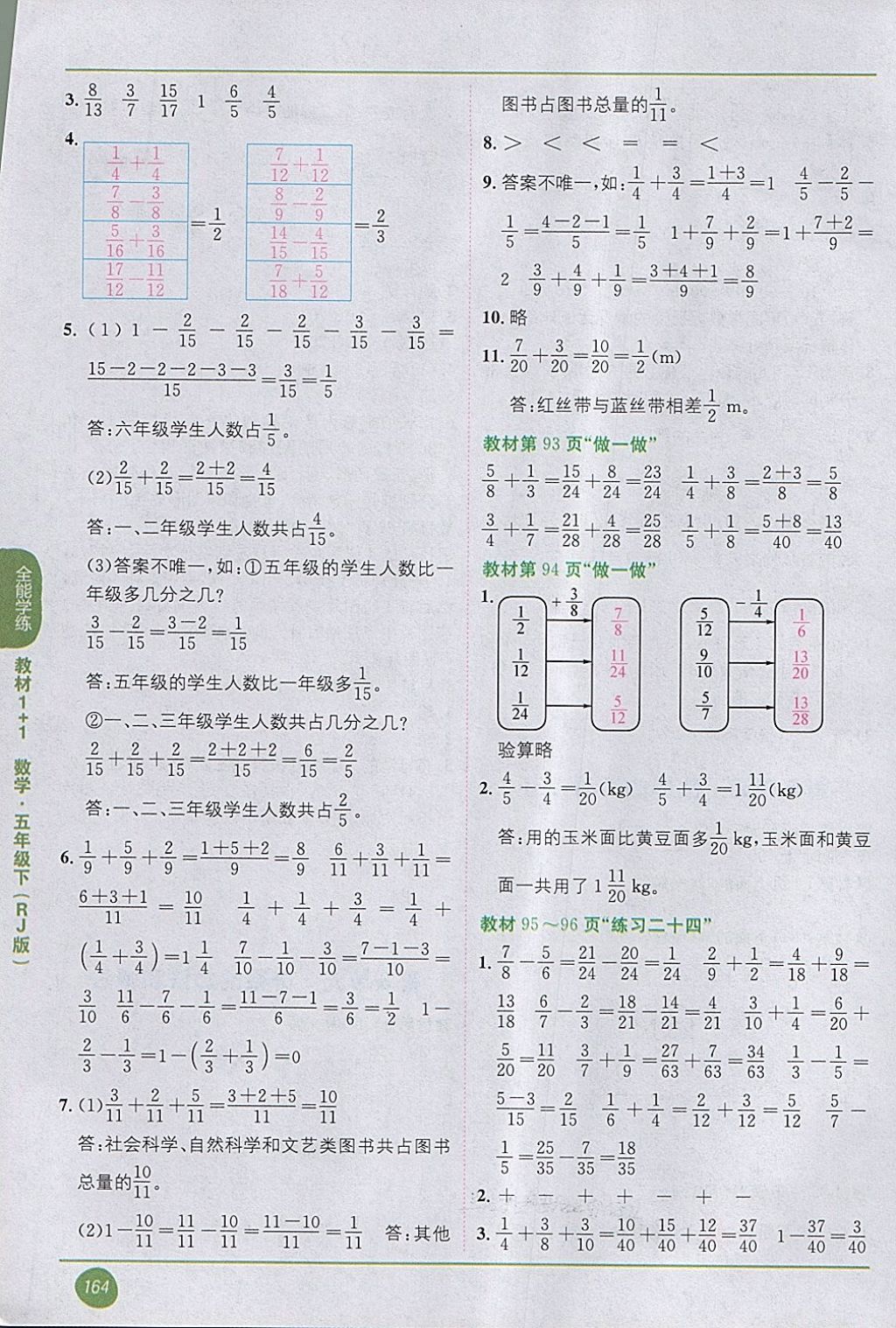 2018年課本人教版五年級數(shù)學下冊 第12頁