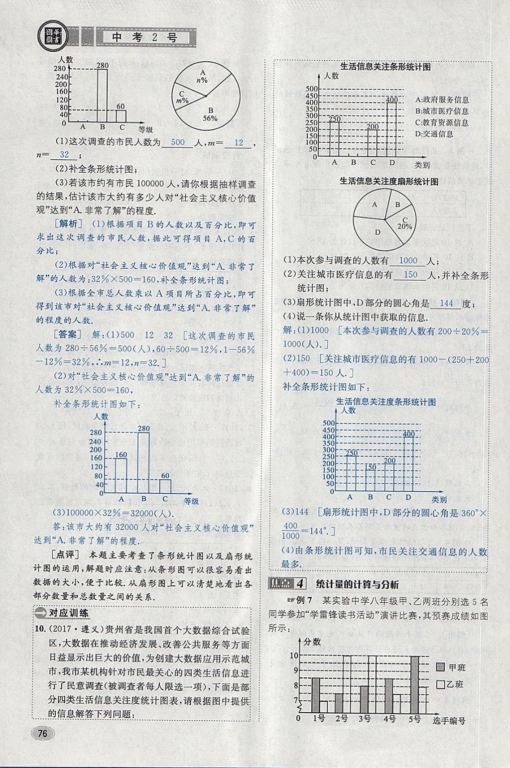 2018年中考2號(hào)河北考試說(shuō)明的說(shuō)明數(shù)學(xué) 第100頁(yè)