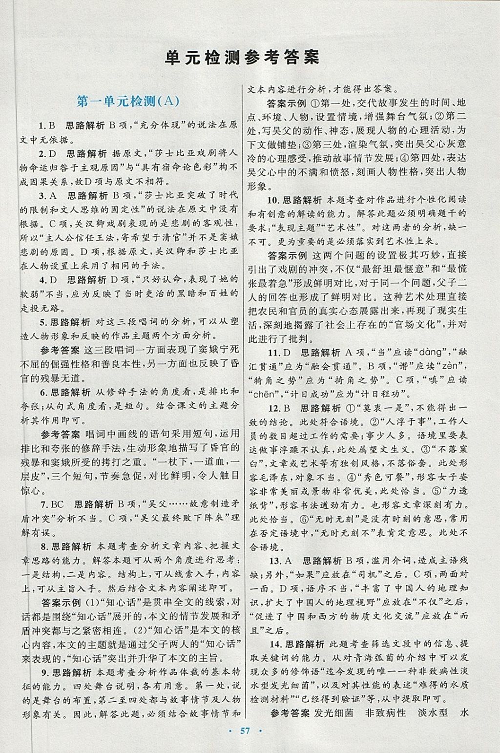 2018年高中同步测控优化设计语文必修4人教版供内蒙古使用 第17页