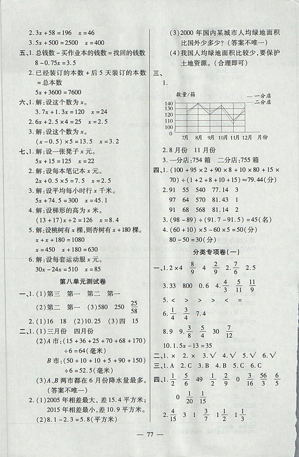 2018年世紀(jì)百通五年級數(shù)學(xué)下冊北師大版 第5頁