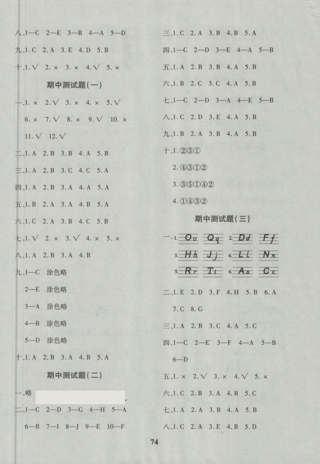 2018年黃岡360度定制密卷三年級(jí)英語(yǔ)下冊(cè)魯科版五四 第2頁(yè)