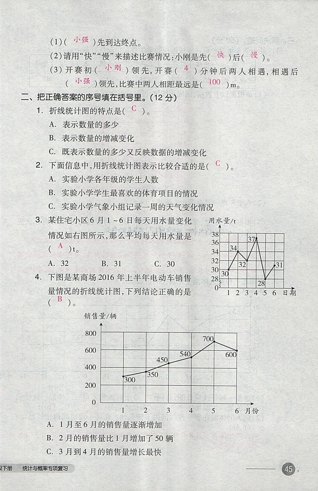 2018年全品小復(fù)習(xí)五年級(jí)數(shù)學(xué)下冊(cè)人教版 第90頁(yè)