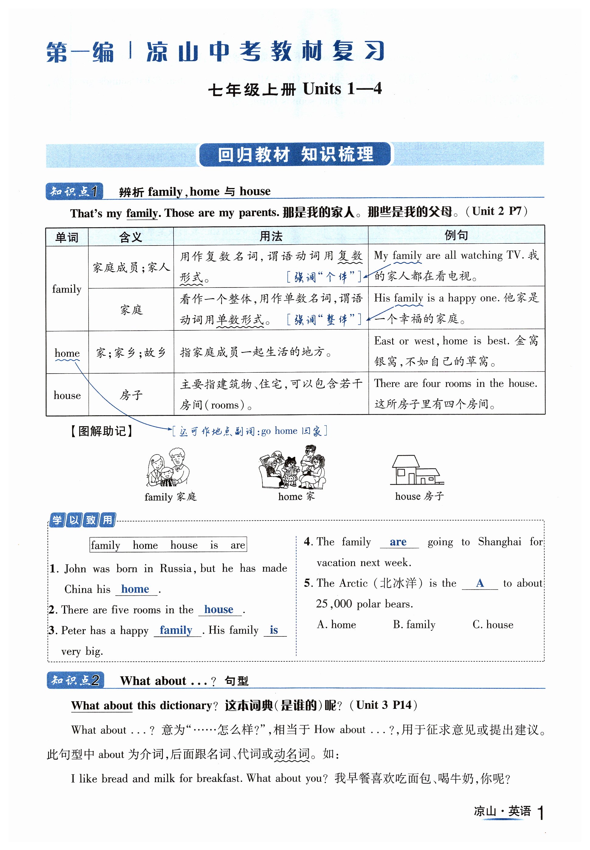 2024年国华考试中考总动员英语凉山专版 第1页