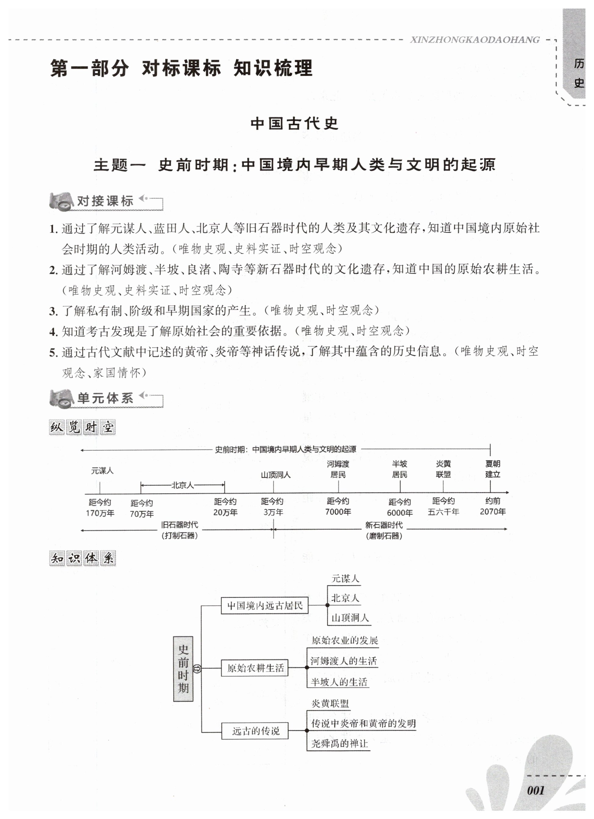 2024年新中考導(dǎo)航長江出版社歷史 第1頁